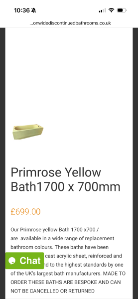 Yellow bathroom suite yay or nay?