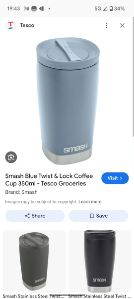 Leak proof insulated coffee mugs/cups under £15