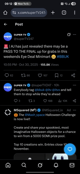 Big Brother UK Series 3, on ITV2 - Thread 3 - please expect spoilers.