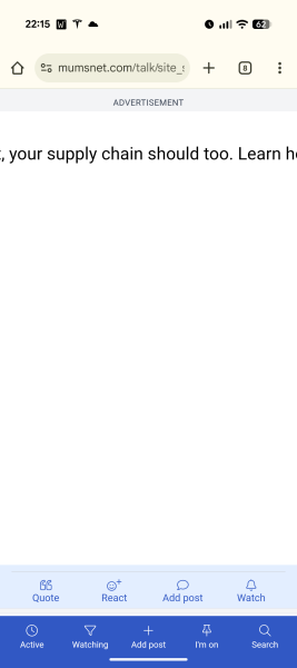 Ads covering whole page.