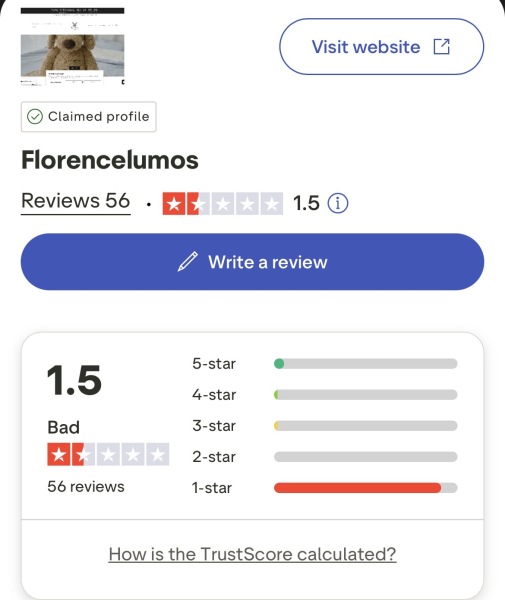 Bloody jellycat teabag