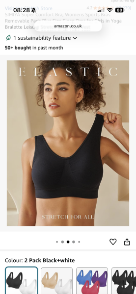 Those non-wired moulded bra tops?