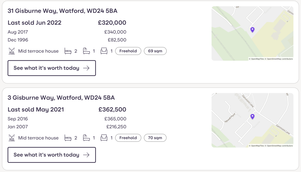 Houses gone DOWN in price after five years - is this normal?
