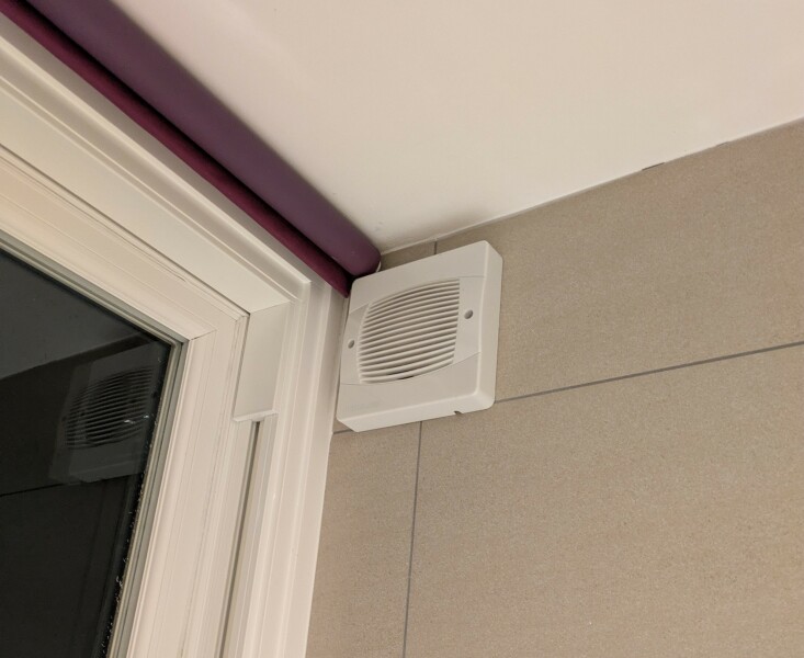 Wet cement smell in bathroom after shower/bath (one for PigletJohn)