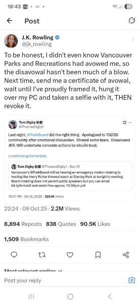 Is this is the stupidest attack on JK Rowling yet?