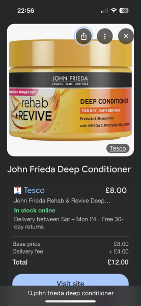 Leave in conditioner