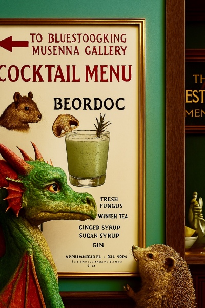 The Bluestocking, where the short days shorten and the oaks are brown