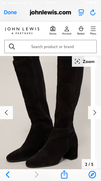 Knee high boots