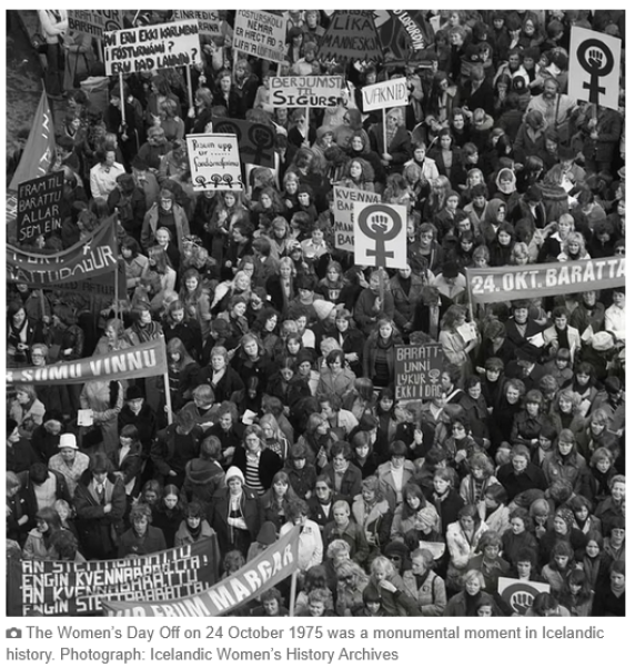 50 Years since Women's Day Off in Iceland