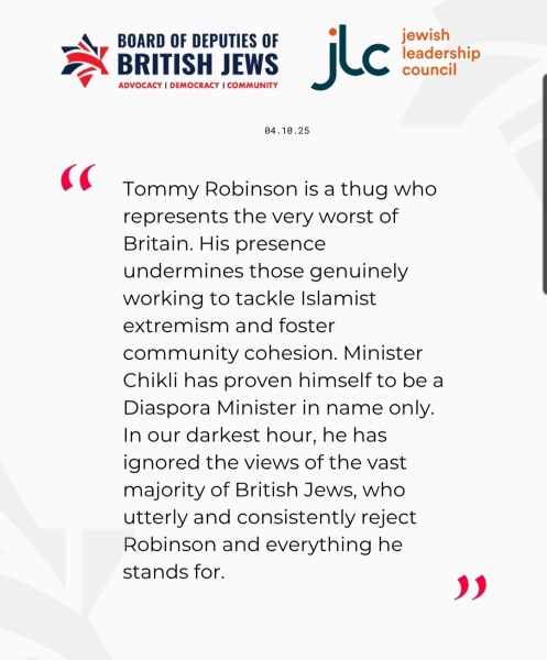 Tommy Robinson Invited to Israel