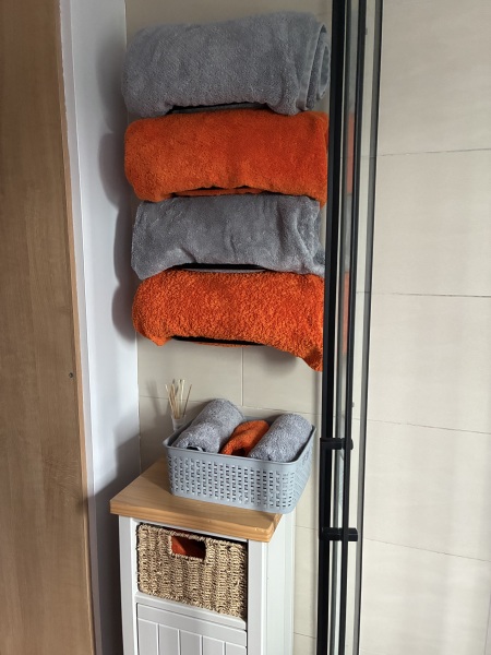 How do you store your towels?