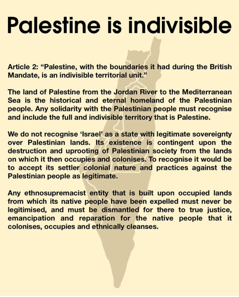 To think any "pro-Palestinian" marches today should be stopped?