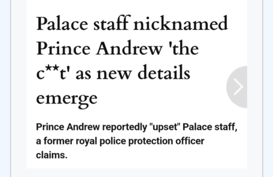 Here we go … Andrew to leave Royal Lodge and lose title