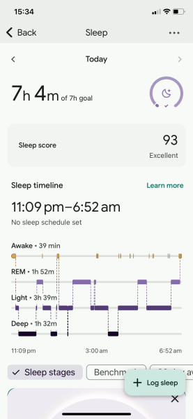 I got 99 sleep score last night. What was yours?