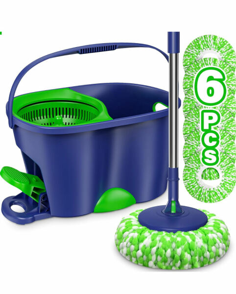 How to quickly dry floor after mopping - cleaner leaving a pond