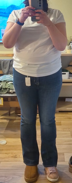Skirt/ jumper look. Am I too big for it? Or doing it wrong