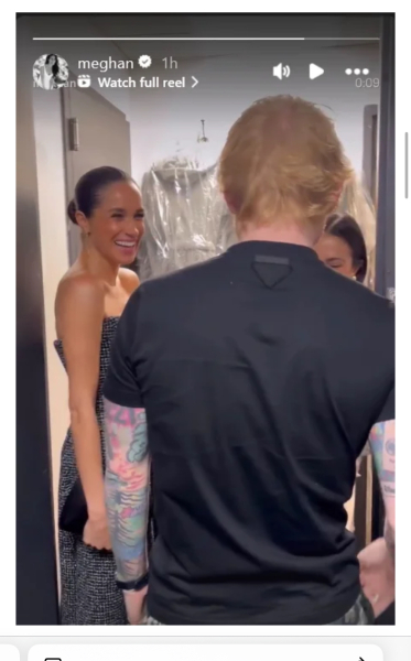 Meghan’s new insta feed