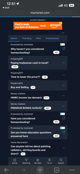 Overkill for homeschooling ads