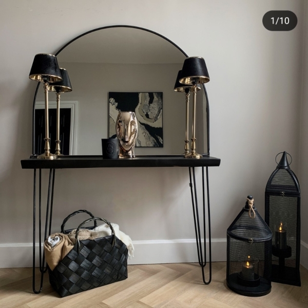 Black Console Table