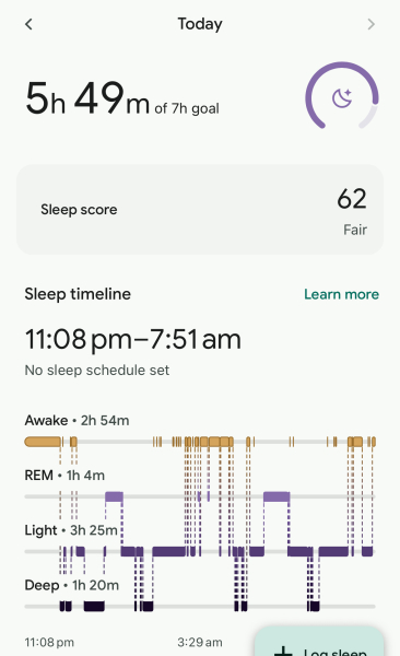 I got 99 sleep score last night. What was yours?