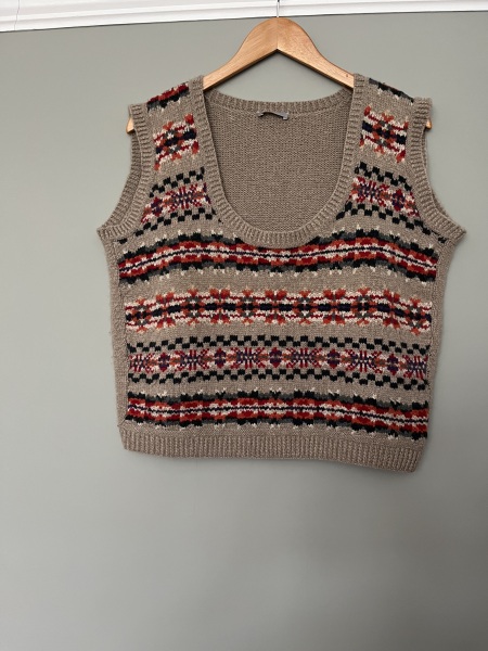 Help me find this Margaret Howell fair isle slipover/sweater vest/sleeveless jumper