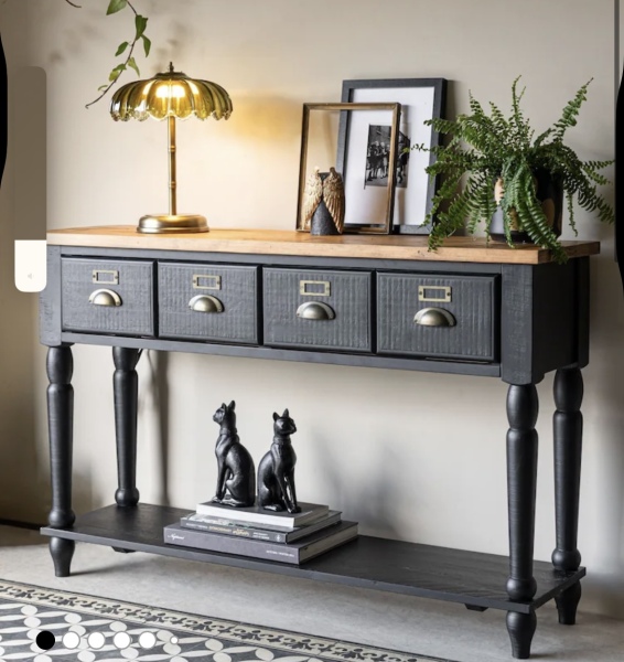 Hall console table