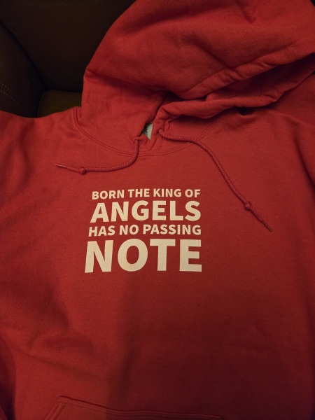 If you're 45+ do you wear tops/jumpers with slogans on the front ?