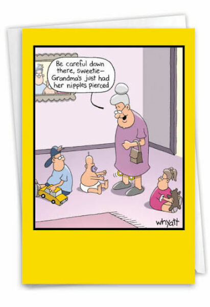 To think Sainbury's should not be selling this greeting card.