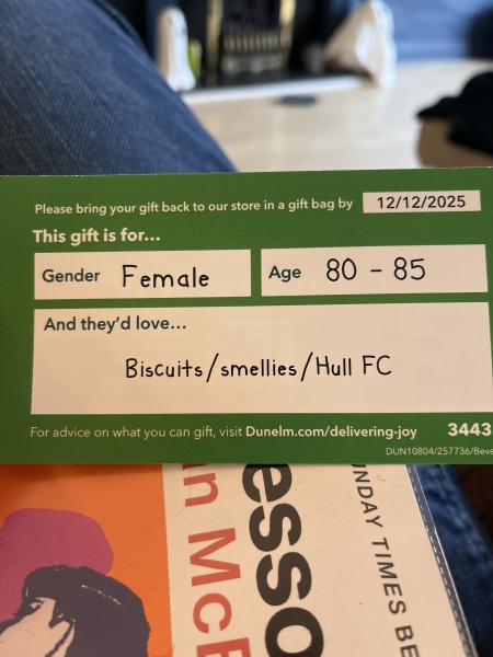 Dunelm gift