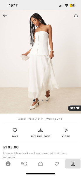 Not a 'wedding dress'