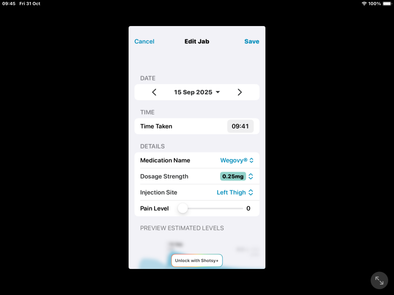 October ‘25 starters