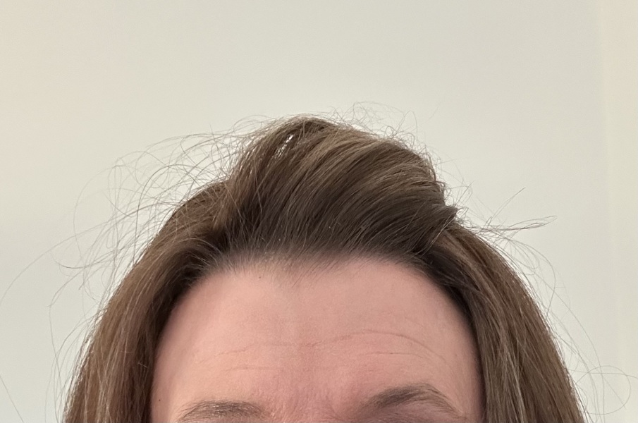 Does my hair look fake?