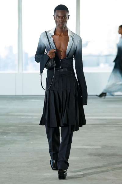 Skirt trousers