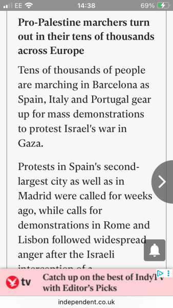 Please continue to protest!