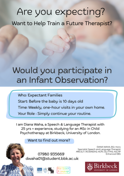 ARE YOU EXPECTING IN THE GREATER LONDON AREA: Support Child Mental Health Training