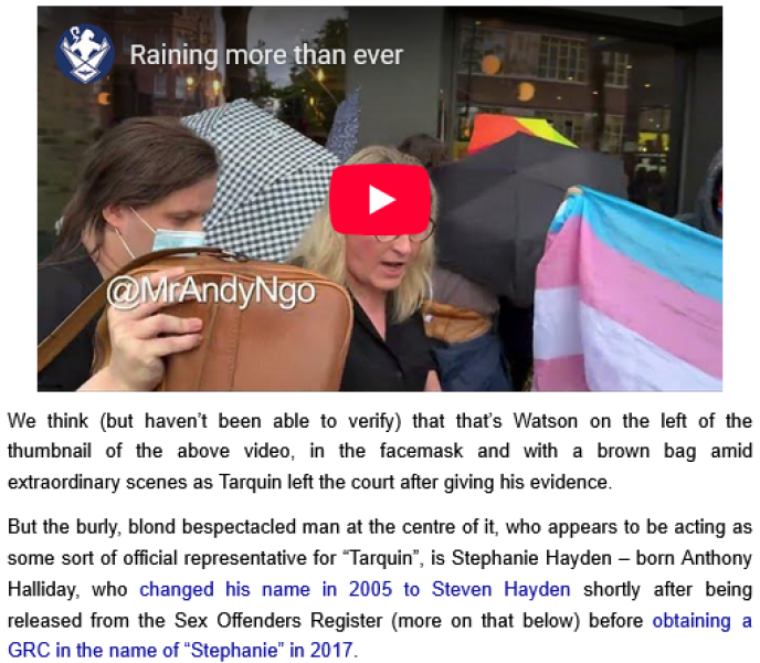 Lynsay Watson "accused of trolling ex-police officers and barrister"