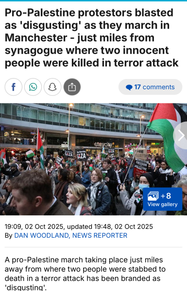 Terrible Scenes At Heaton Park Synagogue