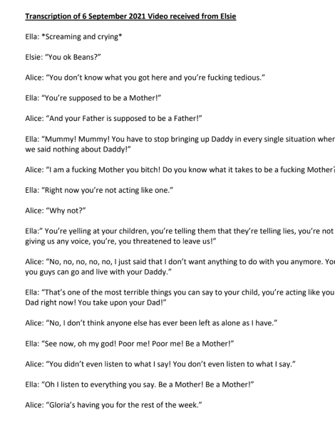 Alice Evans is losing the plot again