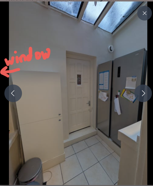 Turn beautiful second reception room into mediocre kitchen / diner?