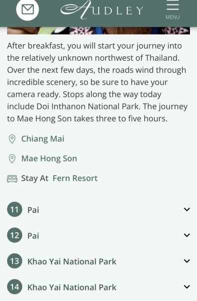 Langkawi and Chiang Rai and Chiang Mai