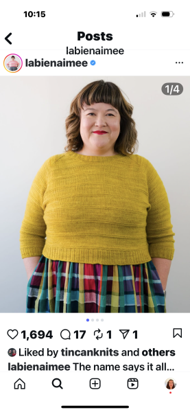 Skirt/ jumper look. Am I too big for it? Or doing it wrong