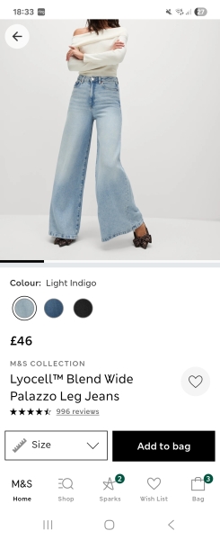 Wide leg jeans recommendations