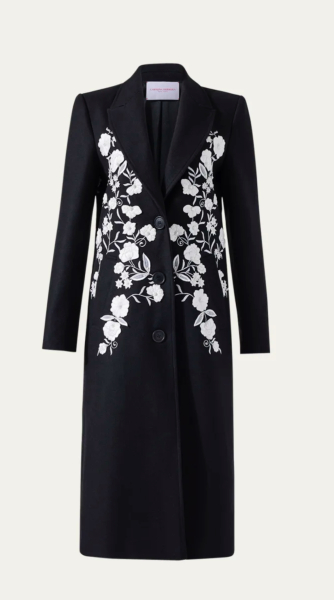 Amazing coat seen at ballet