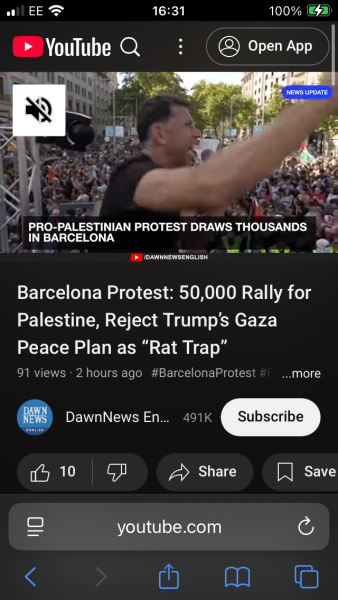Please continue to protest!