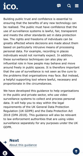 private CCTV public land