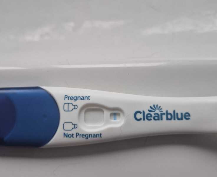 Very faint line 7/8 dpo???