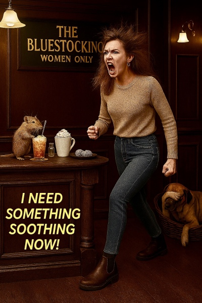 The Bluestocking, where the short days shorten and the oaks are brown