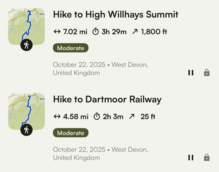 Solo “hiking”