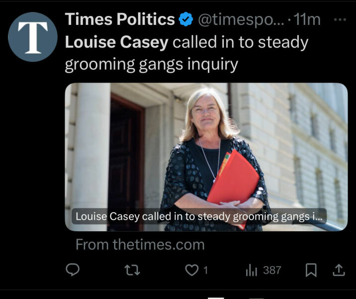 Fiona Goddard, a victim of the grooming gang, has resigned from enquiry panel