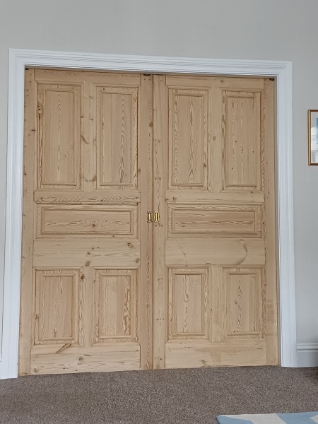Interior sliding doors & noise/heatloss